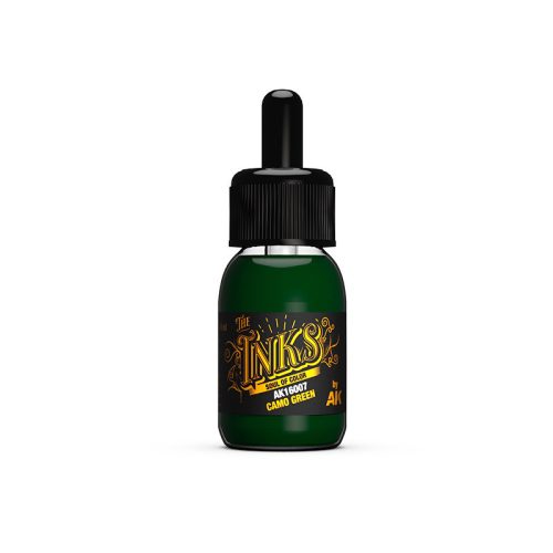 AK Interactive - AK16007 Camo Green - The INKS (30ml)