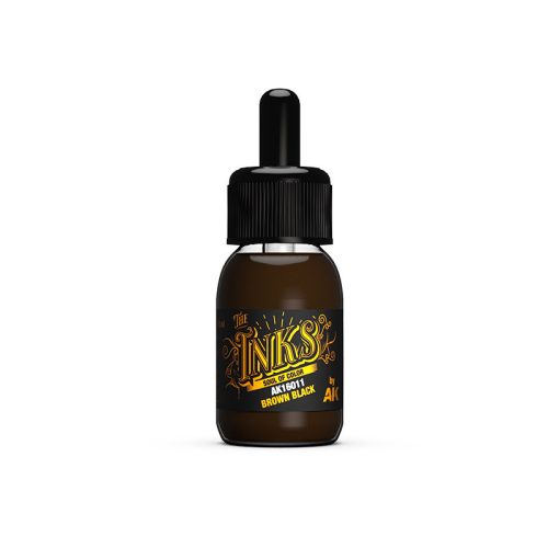 AK Interactive - AK16011 Brown Black - The INKS (30ml)