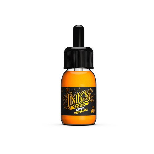 AK Interactive - AK16012 Fire Orange - The INKS (30ml)