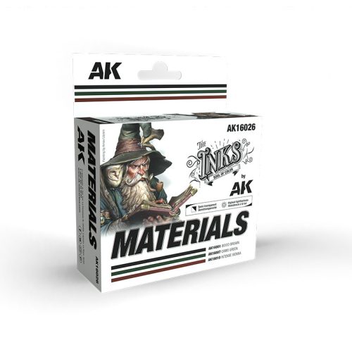 AK-Interactive - Materials - Set 3 Ref. (Inks)