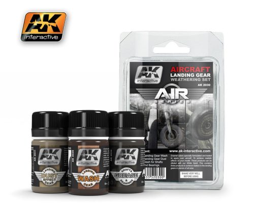 AK Interactive - Aircraft Landing Gear Weathering Set