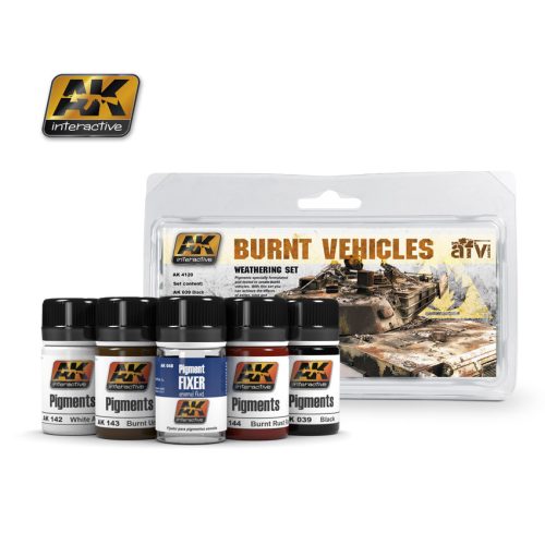 AK Interactive - Burnt Vehicles Set