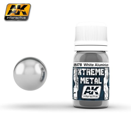 AK Interactive - Xtreme White Aluminium