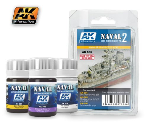 AK Interactive - Ships Vol.2 Weathering Set