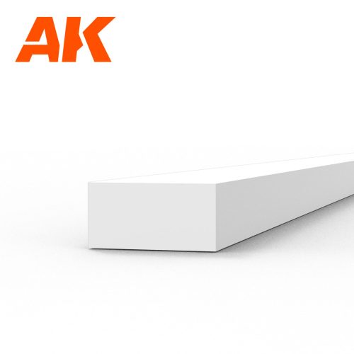 AK Interactive - Strips 1.50 x 3.00 x 350mm - STYRENE STRIP