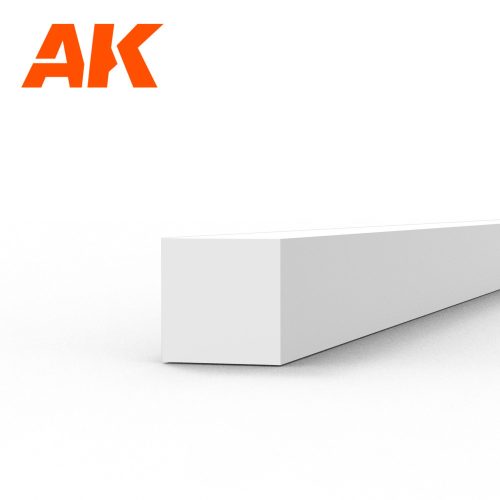 AK Interactive - Strips 2.00 x 2.00 x 350mm - STYRENE STRIP