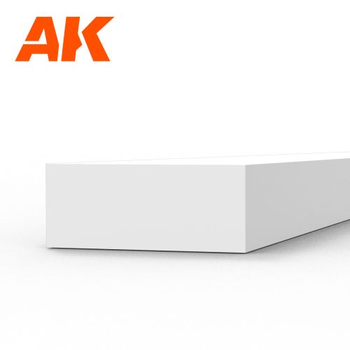 AK Interactive - Strips 2.00 x 5.00 x 350mm - STYRENE STRIP