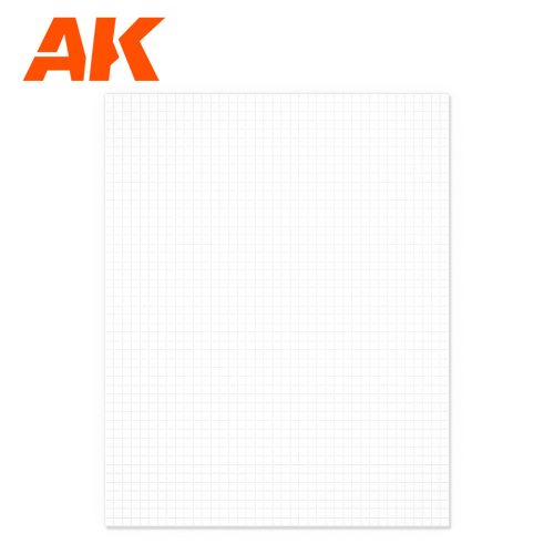 AK Interactive - Square Pavement Brick Big.5 MM/.196  Sheet 245x195