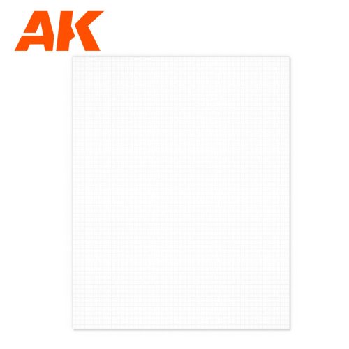 AK Interactive - Square Pavement Brick Small 4MM/156 Sheet 245x195