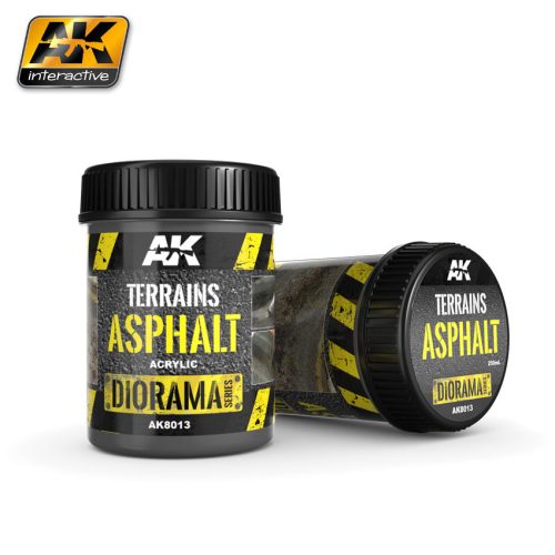 AK Interactive - Terrains Asphalt - 250Ml (Acrylic)