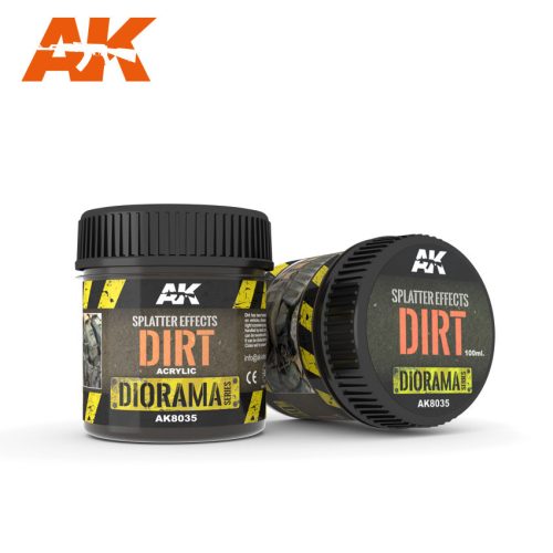 Ak Interactive - Splatter Effects Dirt - 100Ml (Acrylic)