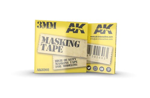 AK Interactive - Masking Tape 3 mm