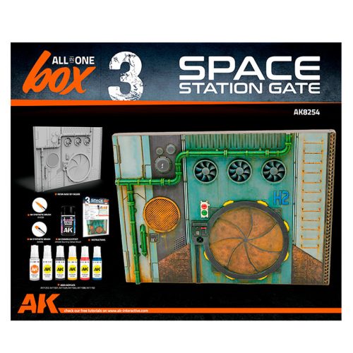 AK-Interactive - All In One Set -Box 3-Space Station Gate