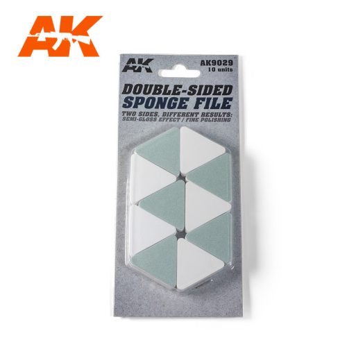 AK Interactive - Doble-Sided Sponge File