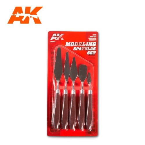 AK Interactive - Modeling Spatulas Set