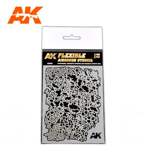 AK Interactive - Flexible Airbrush Stencil 1/48 1/72