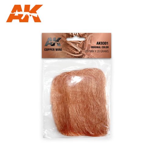 AK Interactive - Copper Wire 0.07mm X 20 Grams Original