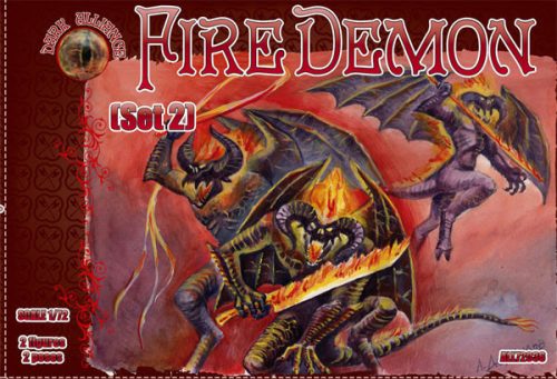 Fire Demon, set 2