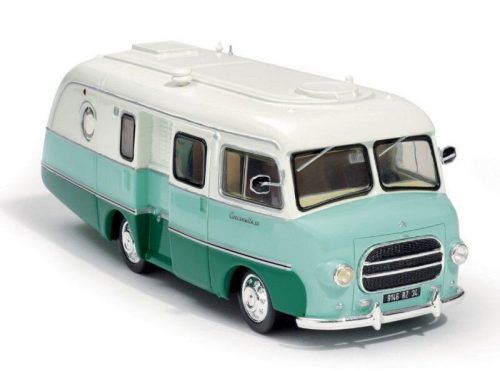 Altaya - 1:43 Citroen Type H Camping Car, 1954, green/light blue/creme - Altaya