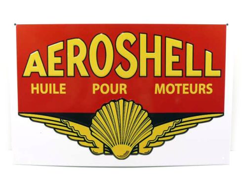 Altaya - 1:43 METAL PLATE - Aeroshell (30x20cm) - ALTAYA