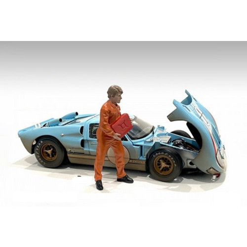 Americandiorama - 1:24 Figurines - Mechanic Dan, Orange (1:24)