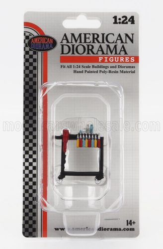 American Diorama - ACCESSORIES DETAILING CART VARIOUS