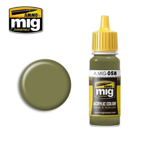 AMMO - Acrylic Color Light Green Khaki