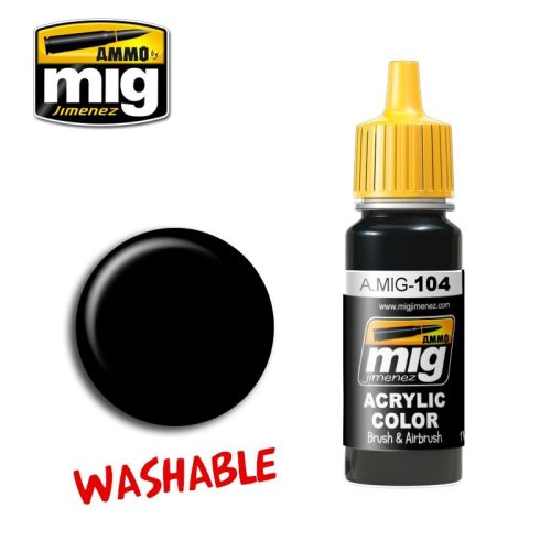 AMMO - Washable Black