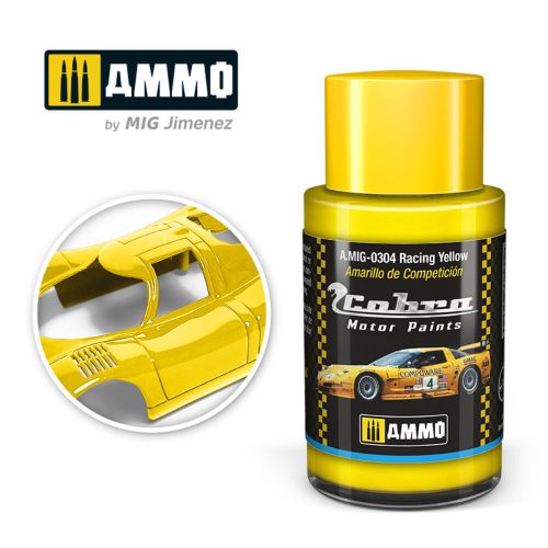 AMMO - COBRA MOTOR Racing Yellow