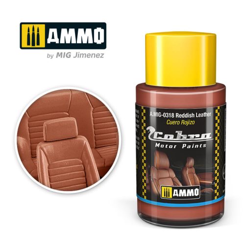 AMMO - COBRA MOTOR Reddish Leather