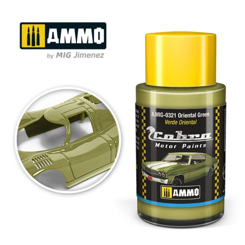 AMMO - COBRA MOTOR Oriental green