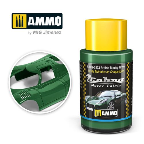 AMMO - COBRA MOTOR British Racing Green