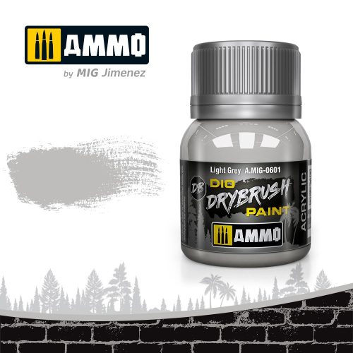 AMMO - Drybrush Light Grey