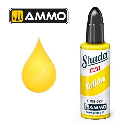 AMMO by MIG Jimenez - MATT SHADER Yellow