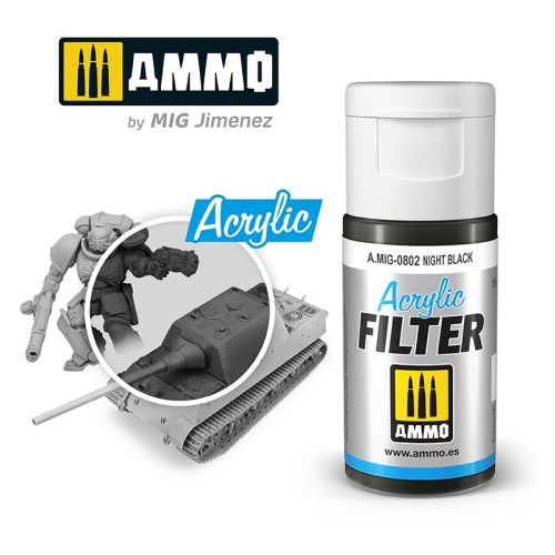 AMMO - Acrylic Filter Night Black