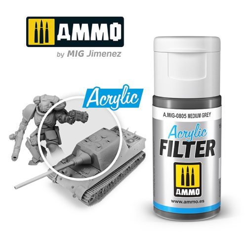 AMMO - Acrylic Filter Medium Grey