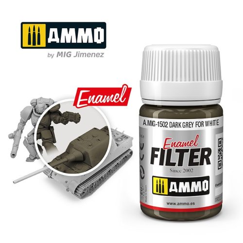 AMMO - Filter Dark Grey For White