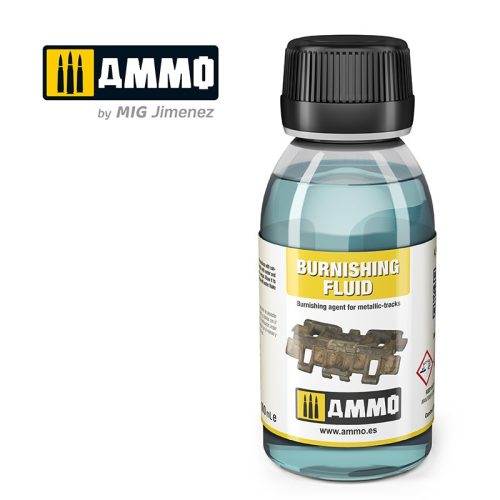 AMMO - Metallic Tracks Burnishing Fluid (100Ml)