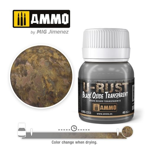 AMMO - U-Rust Black Oxide Transparent (40Ml)