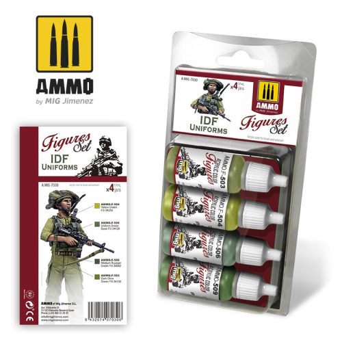 AMMO - Idf Uniforms Figures Set