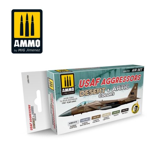 AMMO - Usaf Aggressors Desert & Artic Colors