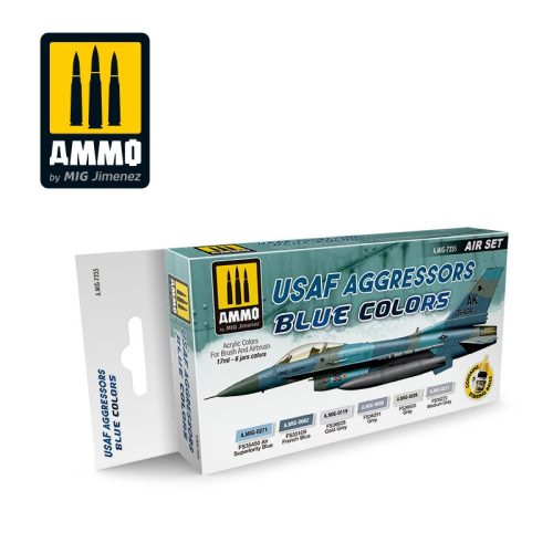 AMMO - Usaf Aggressors Blue Colors