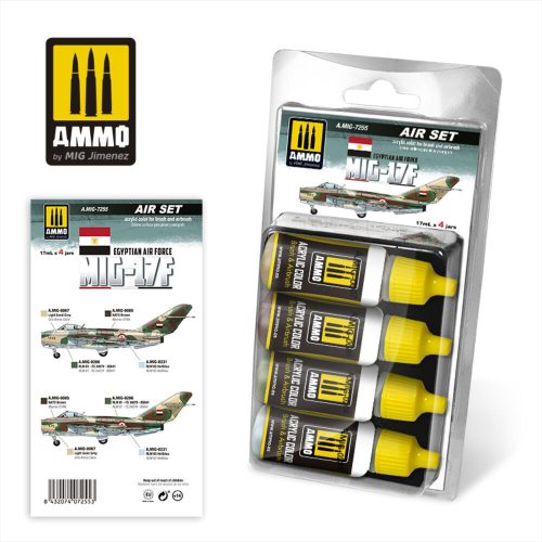 AMMO - MIG-17F Egyptian Air Force Set