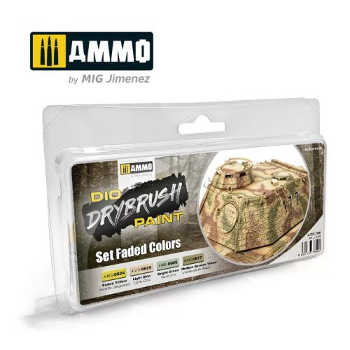 Ammo - Drybrush Set Faded Colors Set