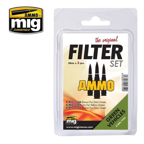 AMMO - Filter Set Green Vehicles