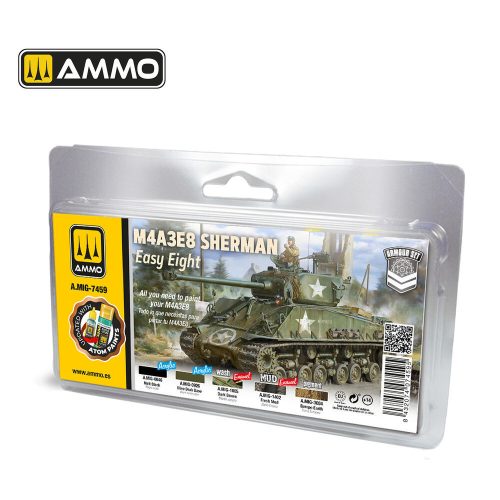 AMMO by MIG Jimenez - M4A3E8 Sherman Easy Eight Set