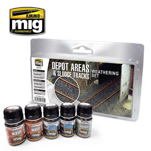 AMMO - Depot Areas & Sludge Tracks Weathering Set