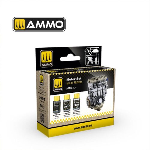 AMMO by MIG Jimenez - Cobra Motor Motor Set