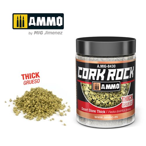 AMMO - CREATE CORK Desert Stone Thick (Jar 100mL)