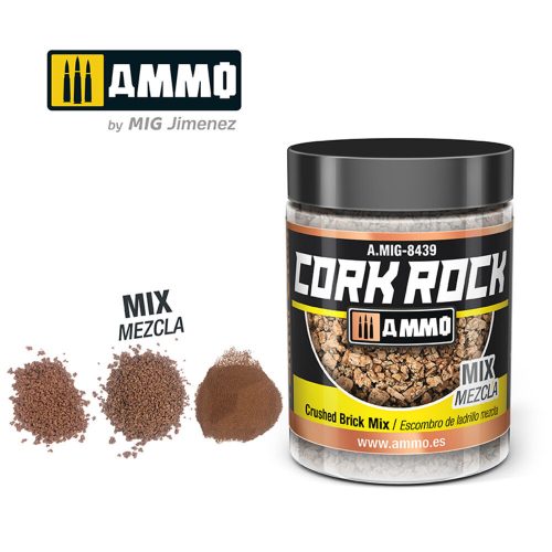 AMMO - CREATE CORK Crushed Brick Mix (Jar 100mL)